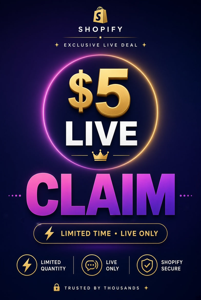 $5 LIVE Claim – Special TikTok LIVE Price