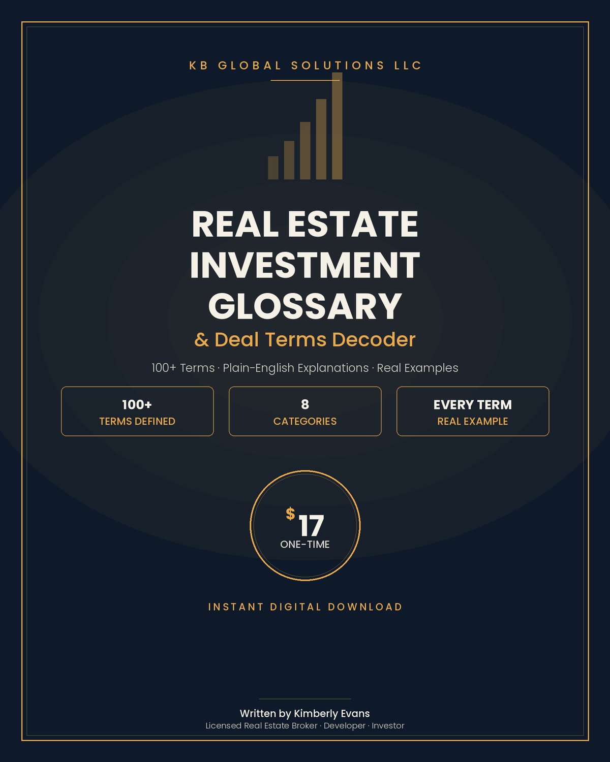 Real Estate Investment Glossary & Deal Terms Decoder | 100+ Terms Explained in Plain English