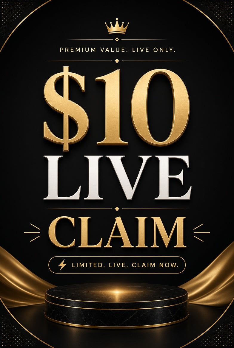 $10 LIVE Claim – Special TikTok LIVE Price
