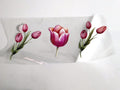 Pink Tulip Trio Arrangements UV DTF transfer sheet