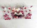 Open Book, Pink Flowers & Butterflies UV DTF transfer sheet