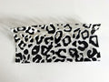 Black Leopard Spot Pattern UV DTF transfer sheet