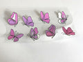 Pink & Lavender Sketch Butterflies UV DTF transfer sheet