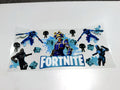 Fortnite Blue Character Collage UV DTF transfer sheet
