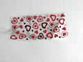 Red & Pink Heart Repeat Pattern UV DTF transfer sheet