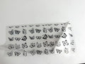 Black Butterfly Sketch Assortment UV DTF transfer sheet