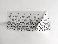 Black Outlined & Solid Hearts UV DTF transfer sheet