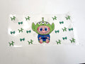 Three-Eyed Alien Doll, Green Bows & Balloon Dogs UV DTF transfer sheet