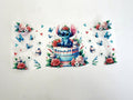 Stitch Cake, Roses, Cupcakes & Butterflies UV DTF transfer sheet