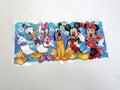 Mickey, Minnie, Donald, Daisy & Pluto Blue Floral Lineup UV DTF transfer sheet