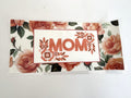 Mom Floral Frame & Peach Roses UV DTF transfer sheet