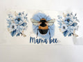 Mama Bee & Pale Blue Floral Bouquets UV DTF transfer sheet