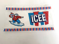ICEE Logo, Polar Bear & Red-Blue Stripes